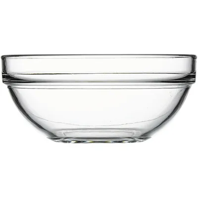 Салатник «Шефс» с крышкой стекло,пластик 0,602л D=140,H=62мм прозр.,салатов., изображение 2