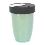 Кружка с двойной стенкой фарфор,силикон 250мл D=8,H=11см салатов.,черный