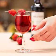 Бокал для вина «Букет» стекло 230мл D=66,H=160мм прозр., изображение 4