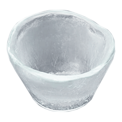 Salad bowl glass D=7,H=5cm