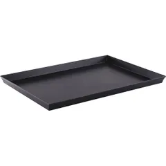 Rectangular baking tray blue steel ,H=25,L=500,B=350mm black