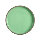 Тарелка «Блисс» с бортом фарфор D=195,H=29мм мятный