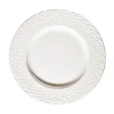 Тарелка «Морелла» мелкая фарфор D=23см белый