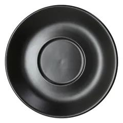 Блюдце «Алберго» универсальное фарфор D=16,H=2см черный