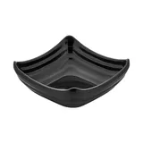 Соусник пластик 100мл ,H=36,L=110,B=110мм черный