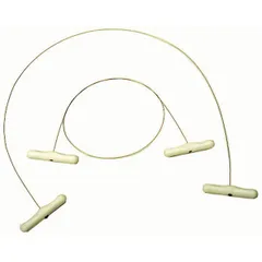 Слайсер для сыра[10шт] сталь нерж.,пластик ,L=80,B=7см металлич.,белый