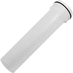 Measuring tube for soda siphon  plastic, rubber  D=20, L=103, B=25mm  white, black