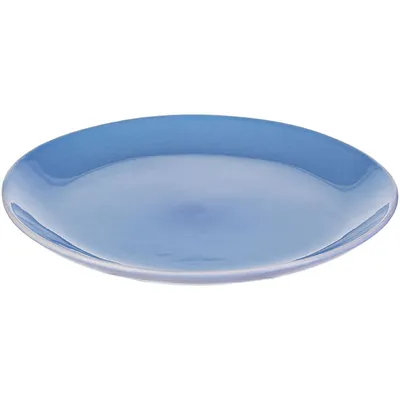 Тарелка десертная «Сублим Блю» керамика D=22,5см голуб., изображение 2