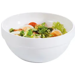 Салатник «Ресторан» стекло 1л D=17,H=7см белый, изображение 4