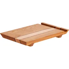 Sushi dish oak ,H=4,L=32,B=20cm