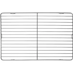 Решетка для гриля на ножках сталь нерж. ,H=25,L=600,B=400мм металлич.