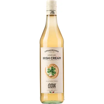 Сироп «Ирландский» ODK стекло 0,75л D=65,H=305мм, Состояние товара: Новый, Вкус: Ирландский, Материал: Стекло, Объем по данным поставщика (мл): 750