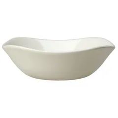 Salad bowl “Taste white” square  porcelain  1.44 l , H=75, L=250, B=250mm  white