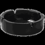 Пепельница набор[2шт] стекло D=11,H=3см черный