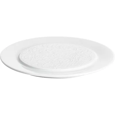 Тарелка «Коллекшн Эль Кутюр» мелкая фарфор D=14см белый, Диаметр (мм): 140, изображение 2