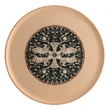 Блюдо для пиццы «Месопотамия» фарфор D=32см бежев.