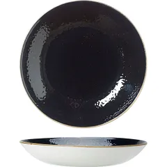 Salad bowl “Craft licorice”  porcelain  D=25.5 cm  black