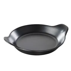 Portion frying pan ceramics 320ml D=18cm black