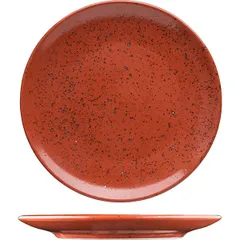 “Lifestyle” pie plate  porcelain  D=16cm  cinnabar