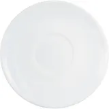 Блюдце «Эволюшнс Уайт» для N9349 стекло D=140,H=17мм белый