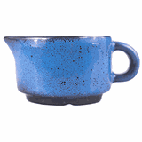 Сливочник «Млечный путь голубой» фарфор 50мл D=65,H=40мм голуб.,черный