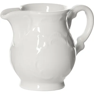 Молочник «Моцарт» фарфор 100мл D=47,H=75,L=95мм белый