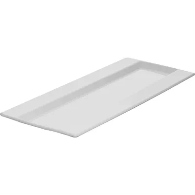 Блюдо «Фрейм» прямоугольное фарфор ,L=35,5,B=15,3см белый, изображение 2