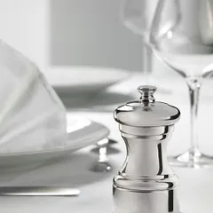 Мельница для соли «Миньонэтт» металлический механизм металл,посеребрен. ,H=10см серебрист., изображение 3