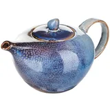 Крышка для чайника «Ирис» фарфор D=56,H=40мм синий