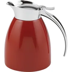 Coffee pot-thermos  300 ml  red, silver.