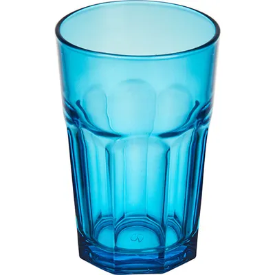 Хайбол (стакан) «Энджой» стекло 350мл D=83,H=122мм синий, изображение 2