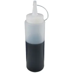 Dispenser for sauces with lid polyethylene 350ml D=55,H=190mm white