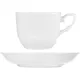 Чайная пара «Кирмаш» фарфор 250мл белый, изображение 2