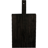 Доска для подачи «Лед» темный дуб ,H=3,L=36/26,B=18см