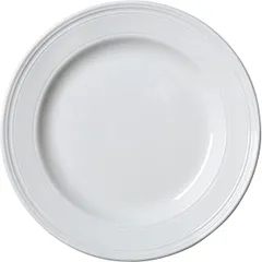 Plate “Bid” porcelain D=25.5cm white