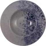 Тарелка для пасты «Фобос» керамика D=285,H=55мм серый,синий