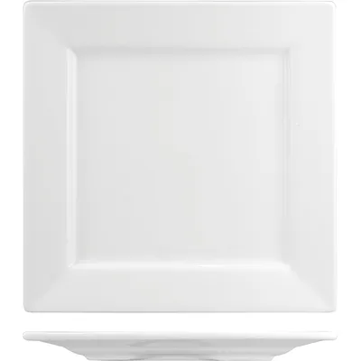 Тарелка «Кунстверк» квадратная фарфор ,H=18,L=190,B=190мм белый, Длина (мм): 190