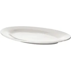 Блюдо «Кунстверк» овальное фарфор ,H=23,L=360,B=253мм белый, изображение 2
