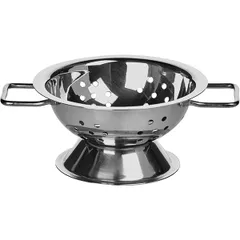 Colander (mini) for feeding “Prootel”  stainless steel  D=130, H=65mm