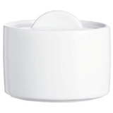 Сахарница «Дайринг» фарфор 200мл ,H=8,L=9,B=8см белый