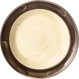 Тарелка глубокая «Пепперкорн» фарфор 380мл D=215,H=30мм коричнев.,бежев.