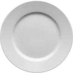 Plate “Trend” small  porcelain  D=27cm  white
