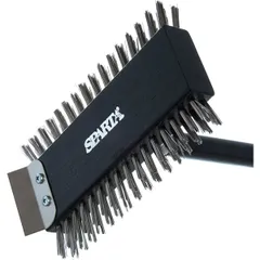 Щетка д/гриля сталь нерж. ,H=38,1,L=21,6,B=12,2см металлич., изображение 2