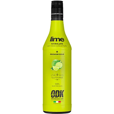 Напиток безалкогольный «Сок лайма концентрированный» ODK уцененный пластик 0,75л D=65,H=305мм