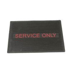 Коврик барный резина ,H=15,L=440,B=300мм черный,красный