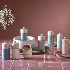 Мельница для перца «Бореаль» бук ,H=12см тем.зелен., изображение 4