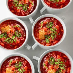 Чашка бульонная «Прага» фарфор 330мл D=10,H=6,L=14,B=10см белый, изображение 3