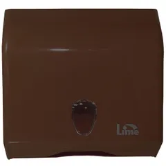 V-lay towel dispenser brown