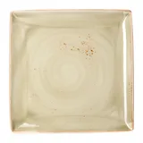 Блюдо «Крафт Грин» квадратное фарфор ,H=18,L=270,B=270мм зелен.