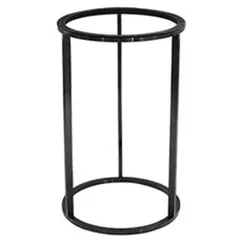 Buffet stand (for 1 container)  steel  D=28, H=35cm  black